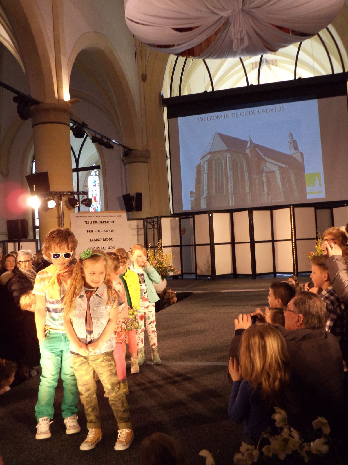 modeshow voorjaar en zomer voor de kids