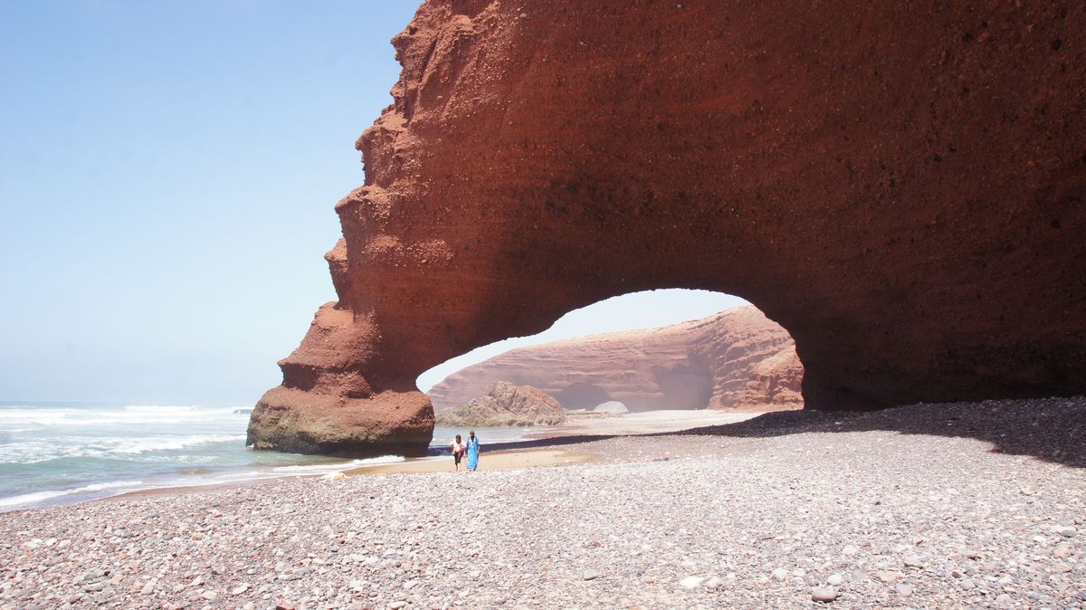 Les arches de Legzirah Sidi-Ifni (Maroc)