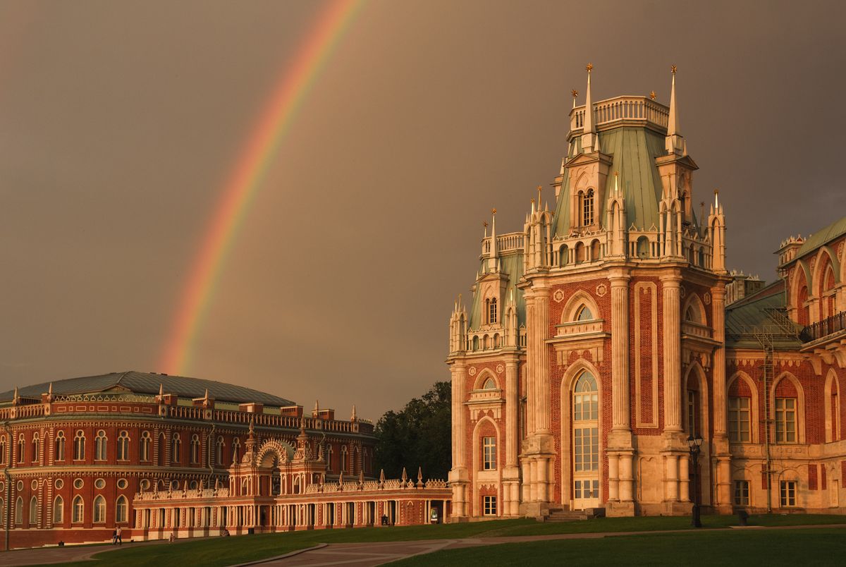 Russia, Moscow, The palace complex "Tsaritsyno".