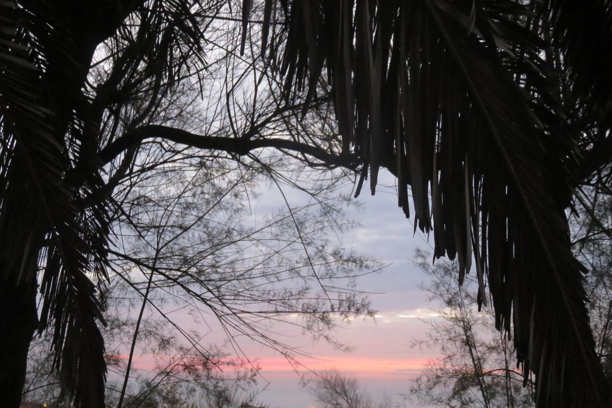 Portugal - Autumn sunset from home