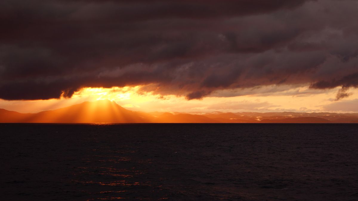 morning on Sakhalin island