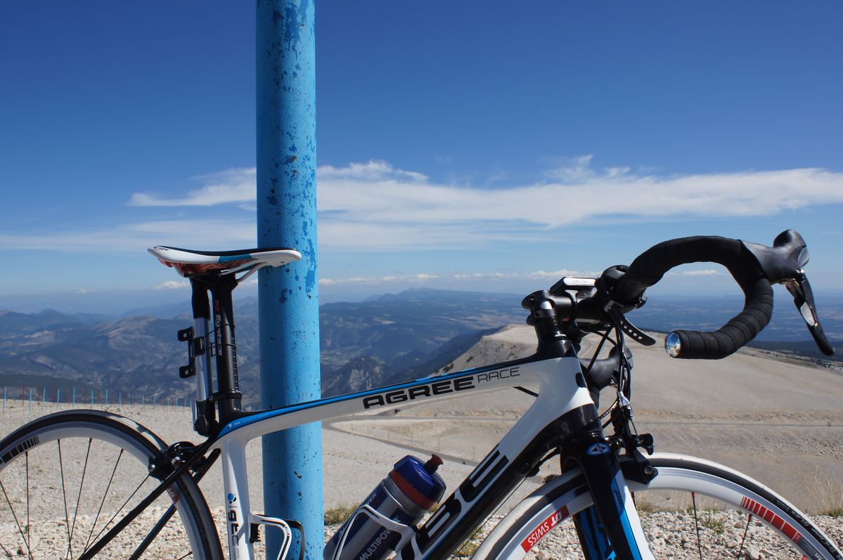 Blauw op Mont Ventoux