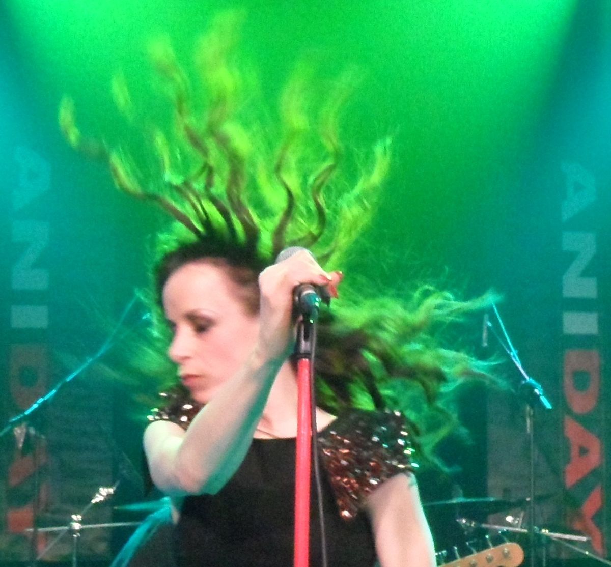 The ultimate rock-babe.... Maria Catharina from Dutch rockband "Aniday"