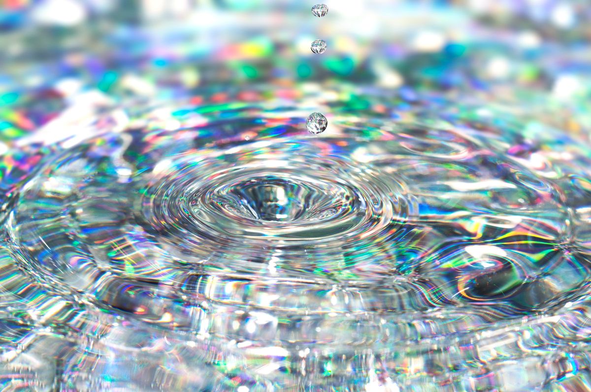 This photo is the allegorical representation of the Ripple Effect.  The Ripple Effect is the gradual changing of the future timeline after the changing of present events.  I've always being fascinated by our ability as humans to shape the future through our actions in the present moment.  This photo of water was taken on SONY Alpha NEX-6 and a retro lens KMZ Industar-61 50mm F2.8 L-Z from 1991.