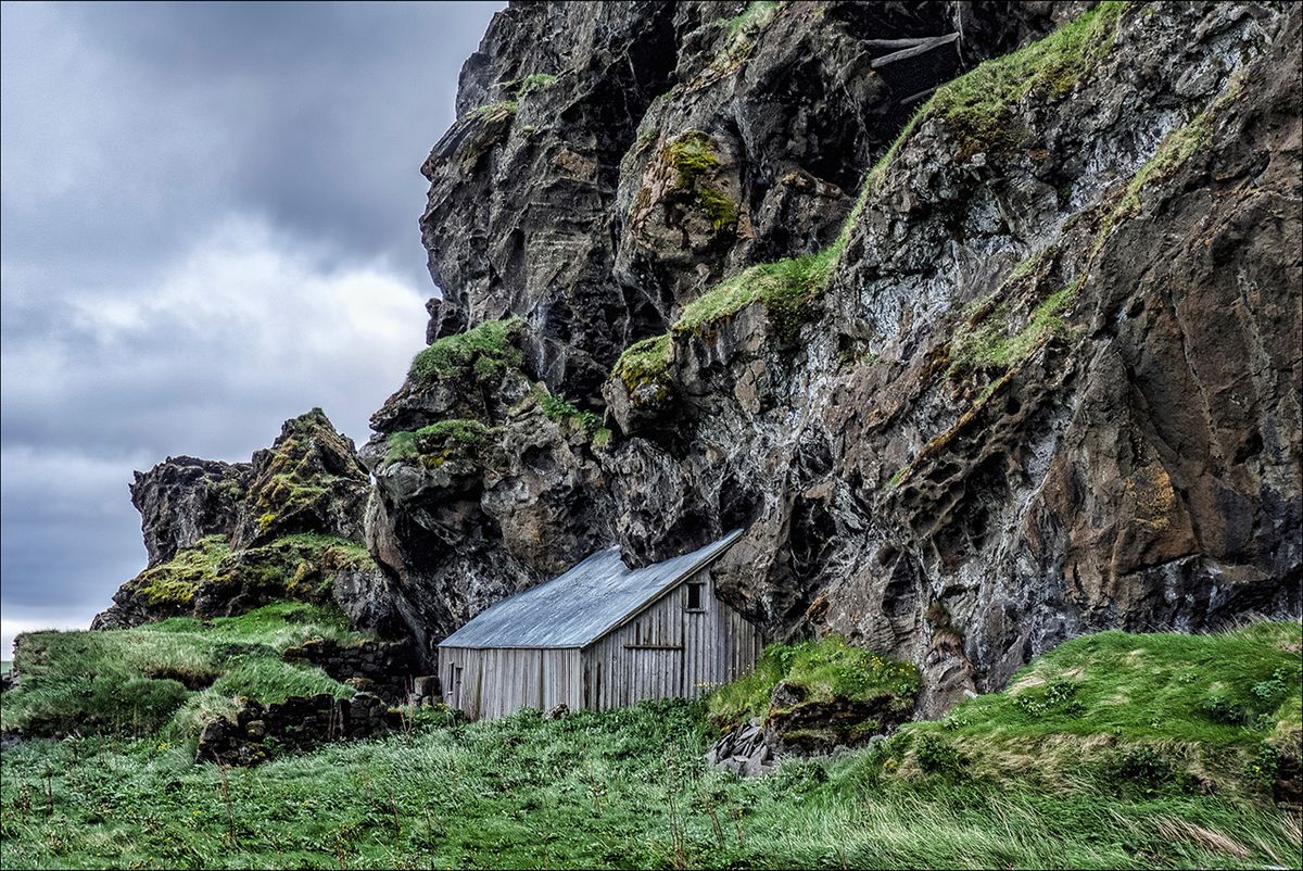 Barn with three walls